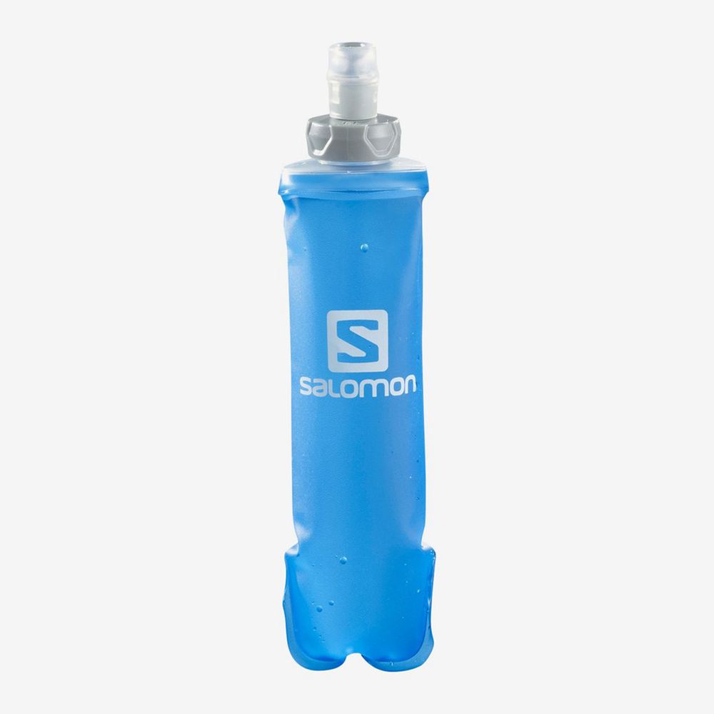 Salomon Singapore Mens Trail Running Packs - SOFT FLASK 250ML/8OZ Blue | 97804-AUXH